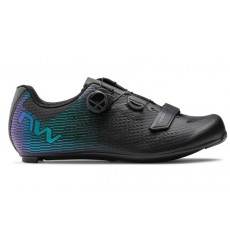 NORTHWAVE STORM Carbon 2 road cycling shoes 2022 - Iridescent black