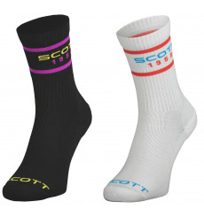 SCOTT chaussettes vélo Retro Casual Crew 2023
