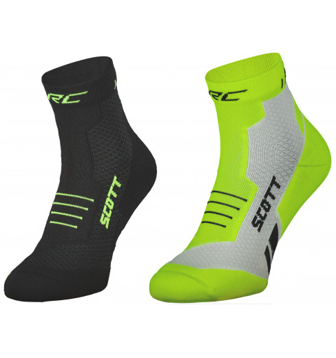 SCOTT chaussettes vélo RC RUNNING QUARTER 2023