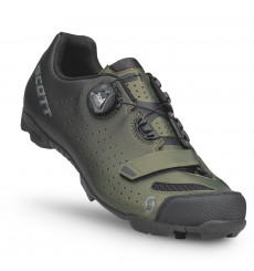SCOTT chaussures vélo VTT homme Comp Boa Noir / Metallic Brown 2023