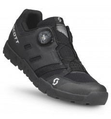 SCOTT 2024 Sport Crus-R Flat Boa MTB Black shoes