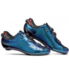 Chaussures vélo route SIDI SHOT 2 carbon bleu