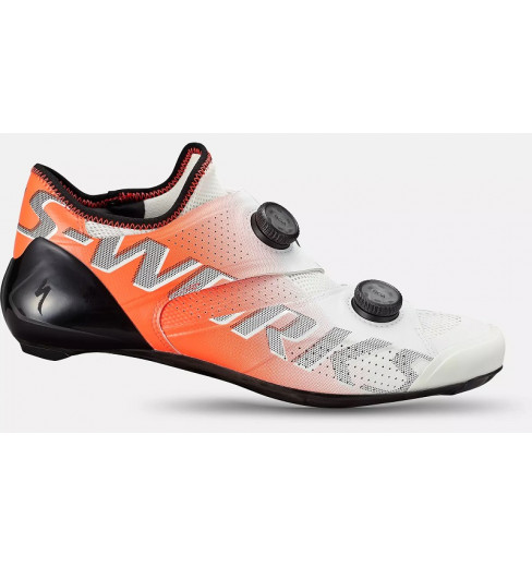 SPECIALIZED S-Works ARES road cycling shoes - Dune White / Fiery Red