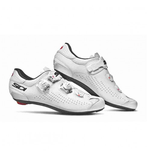 SIDI Genius 10 white women's road cycling shoes