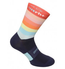 RH+ chaussettes vélo été Fashion Lab 15 cm Rainbow Mix 2023