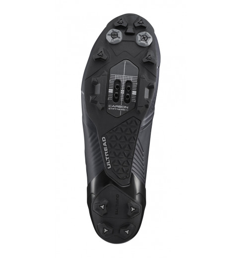 Chaussures VTT Shimano S-Phyre XC902 Carbone - Taille 44 EU / 10 US - Noir - Occasion