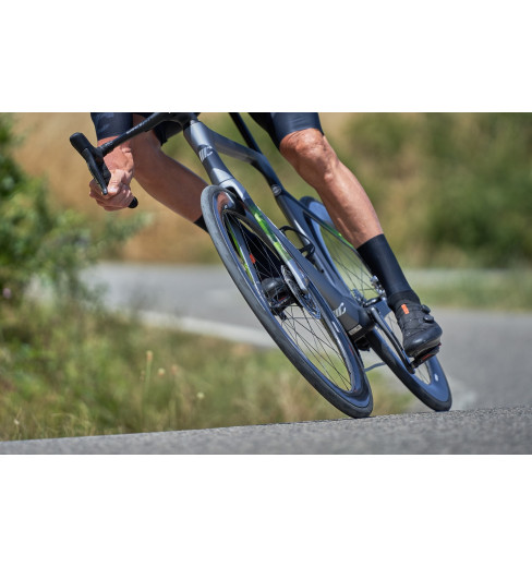 Chaussures Vélo DMT P1 Homme – SPD-SL, Taille 40, Noir/bleu Sky, Neuves