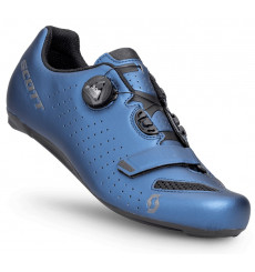 SCOTT 2024 Comp Boa road cycling shoes Metallic Blue/Black