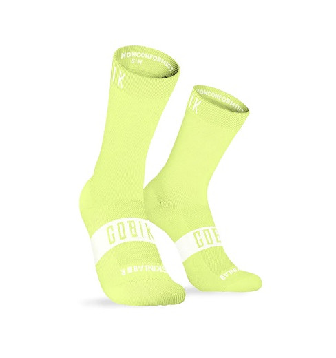 GOBIK chaussettes de cyclisme Pure Sulfur