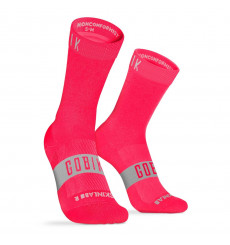 GOBIK chaussettes de cyclisme Pure Rose