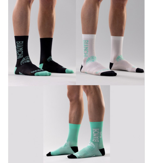 BIANCHI MILANO high bike socks 2024