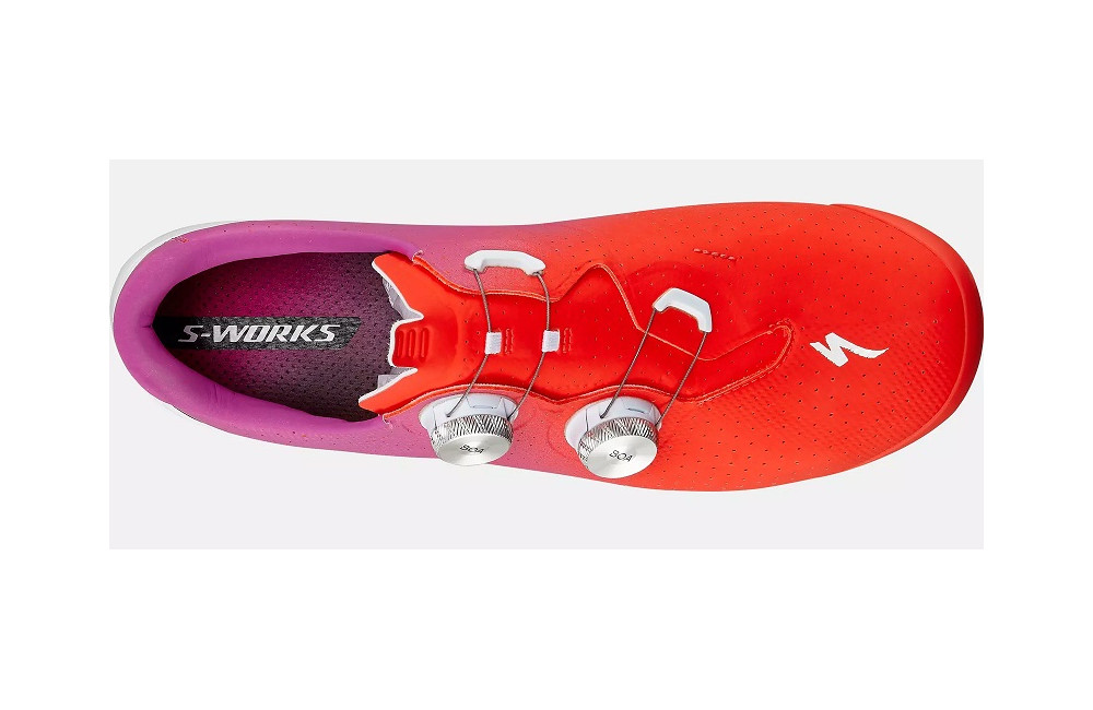 SPECIALIZED S Works Torch Fiery Red road cycling shoes Bike Shoes