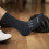 GOBIK 2024 Winter Merino unisex black cycling socks