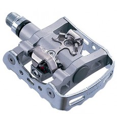 Shimano MTB PD M324 silver pedals